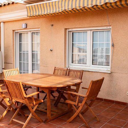 Perla De Mar - Atico Con Amplia Terraza 40M2, Piscina Y Parking En Playa Canet Canet d'En Berenguer Bagian luar foto