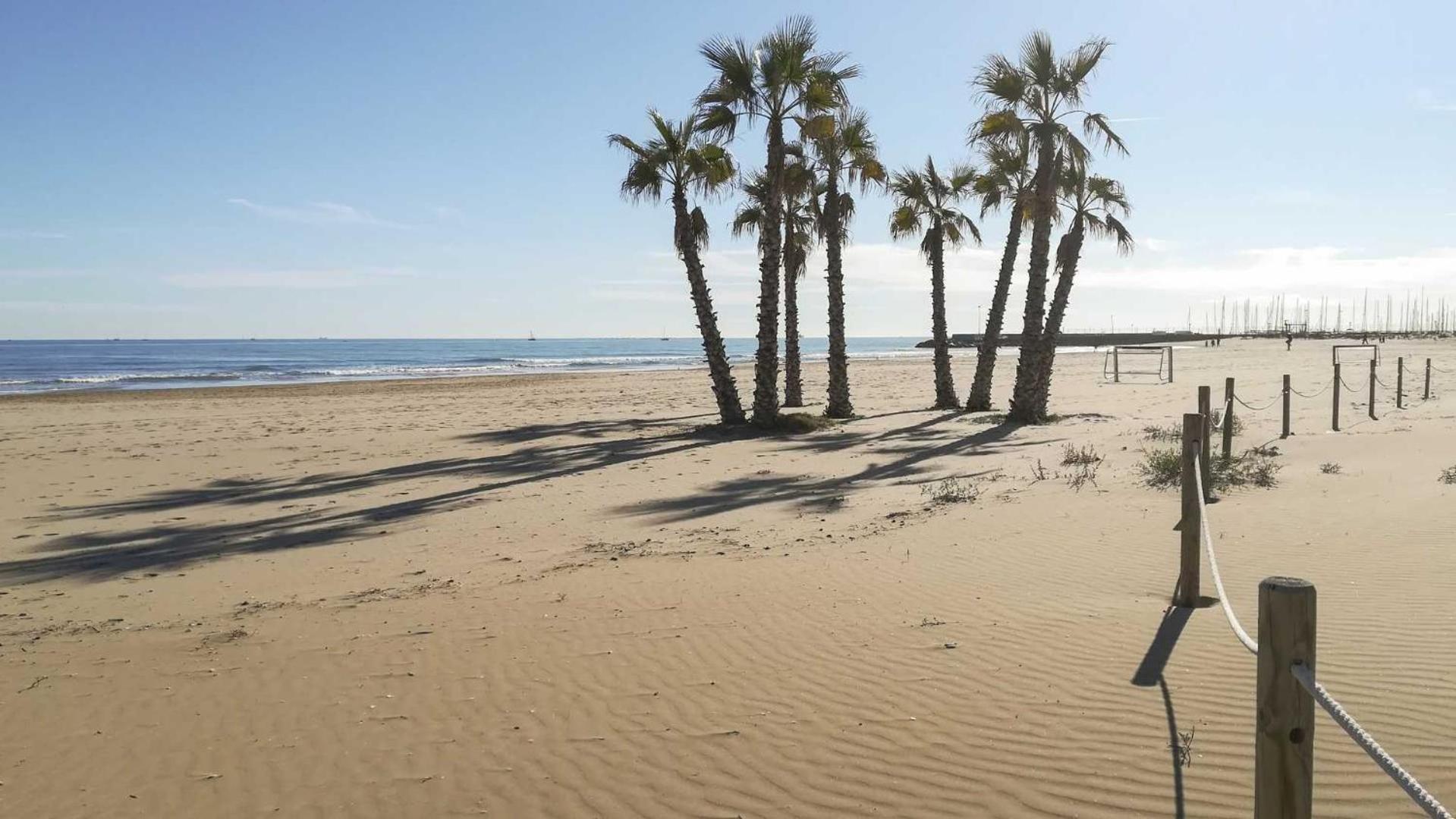 Perla De Mar - Atico Con Amplia Terraza 40M2, Piscina Y Parking En Playa Canet Canet d'En Berenguer Bagian luar foto